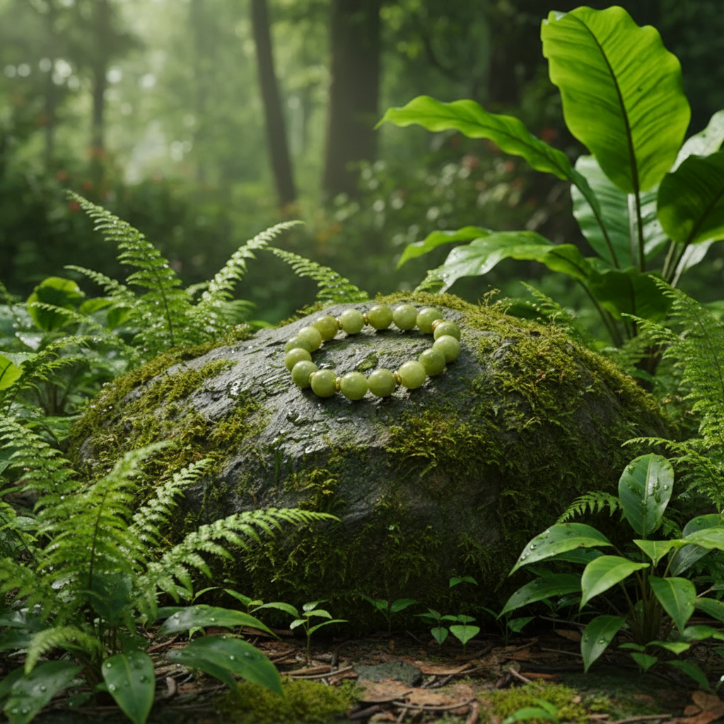 苔藓岩石